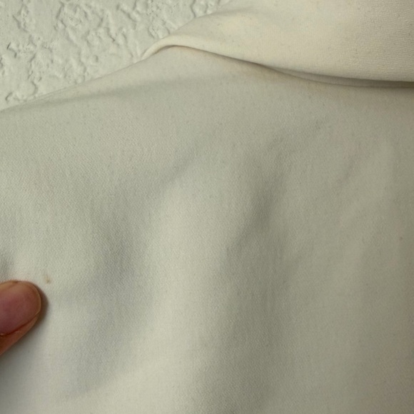 NBD Women's V Neck Bell Sleeve Como La Flor Ivory White Suit Dress Size XS - Picture 9 of 9